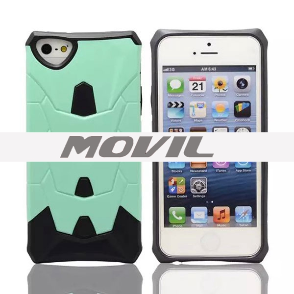 NP-2097 TPU   PC funda para Apple iPhone 5S-4